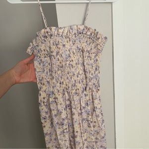 H&M Smocked Midi Dress